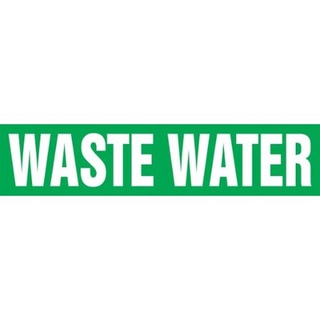 Accuform ASME ANSI PIPE MARKER WASTE WATER RPK731CTB RPK731CTB